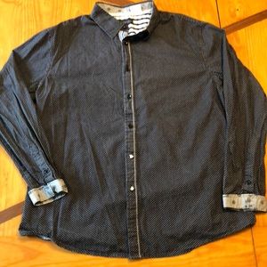Men’s Button Up SMASH L/S Size 2XL